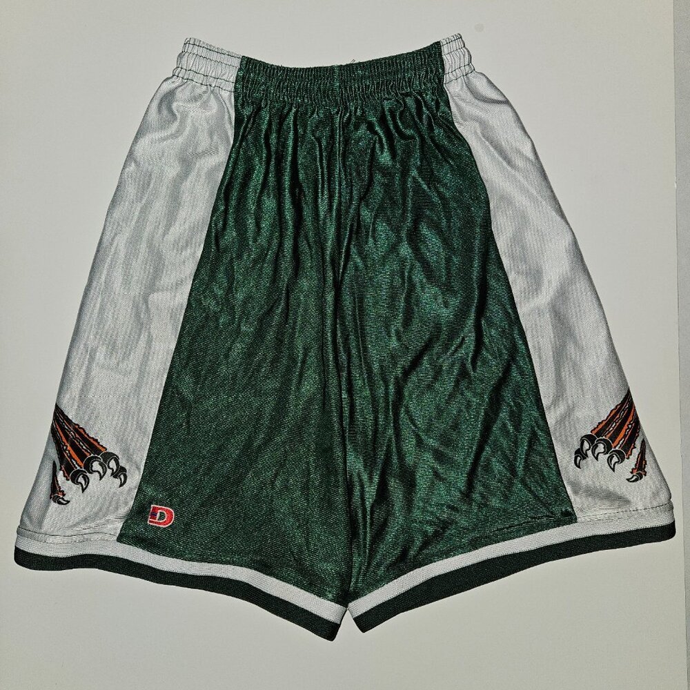 Dodger Boys Athletic Shorts Youth Medium 10/12 Green White Claws Talons